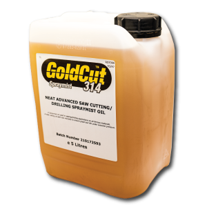 GoldCut 314 Gold Spraymist Coolant - 5 Litres