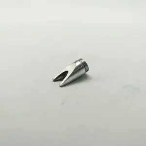 Nozzle Tip, 2 point, 9mm, Al 1100