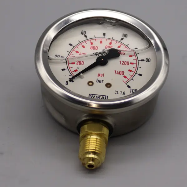 Hydraulic System Pressure Gauge for Sterling Bandsaw 1 - 100