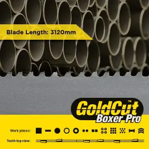 3120 x 27 x 0.9mm - GoldCut BoxerPro Bandsaw Blade