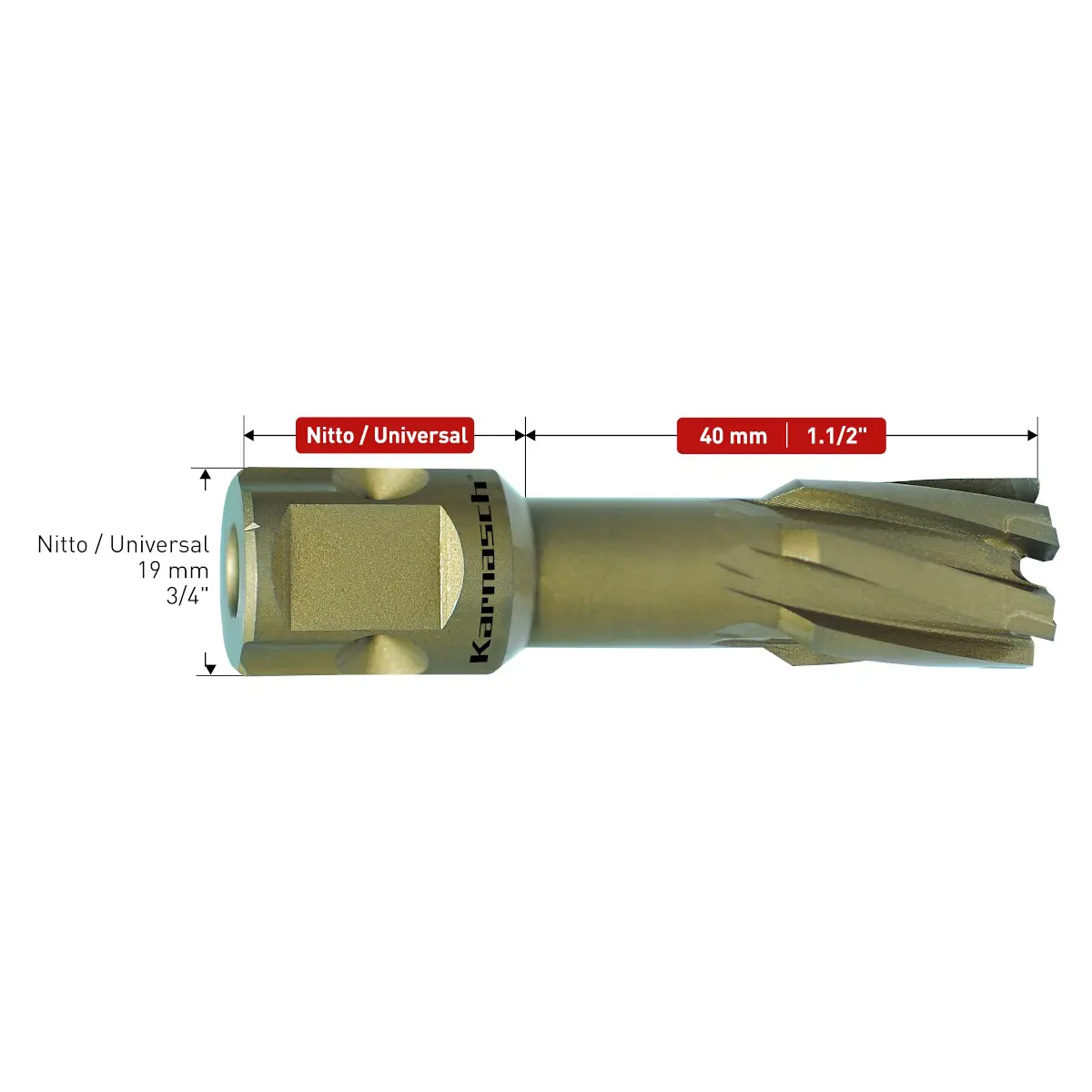 Karnasch Hardline L40mm Universal Cutter