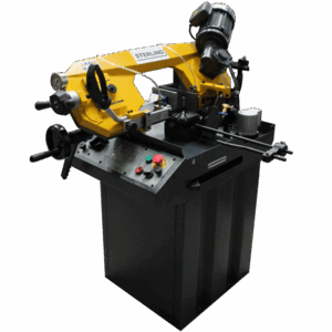 A Sterling Swift 210 Bandsaw, cut-out of the background