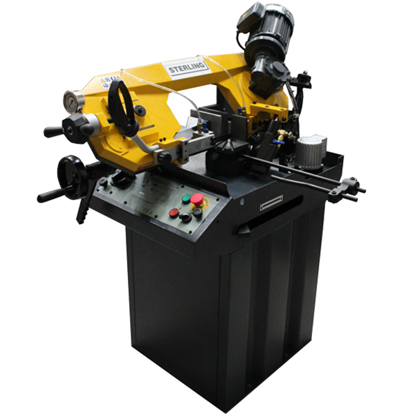 A Sterling Swift 210 Bandsaw, cut-out of the background